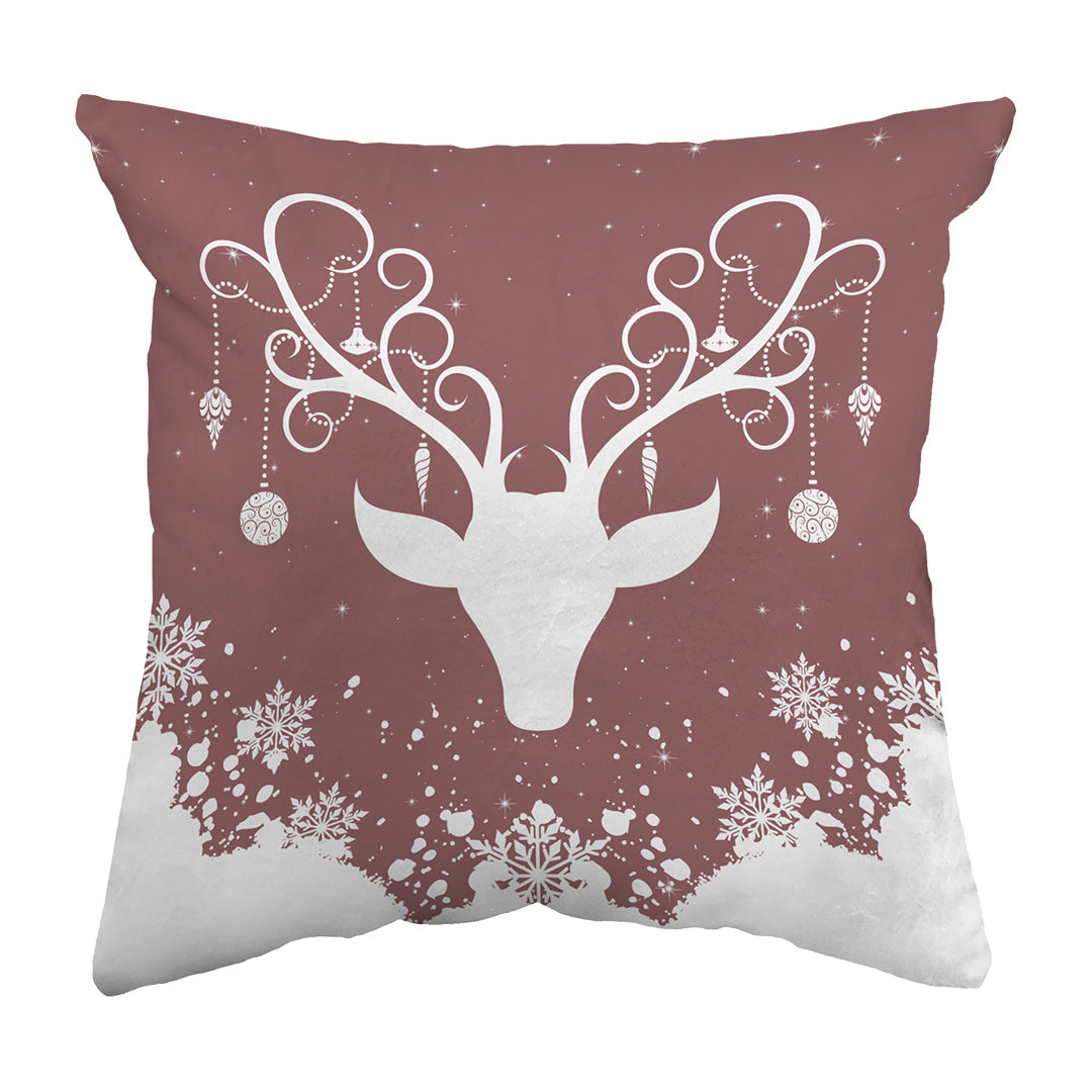 Throw Pillow Yule Stag