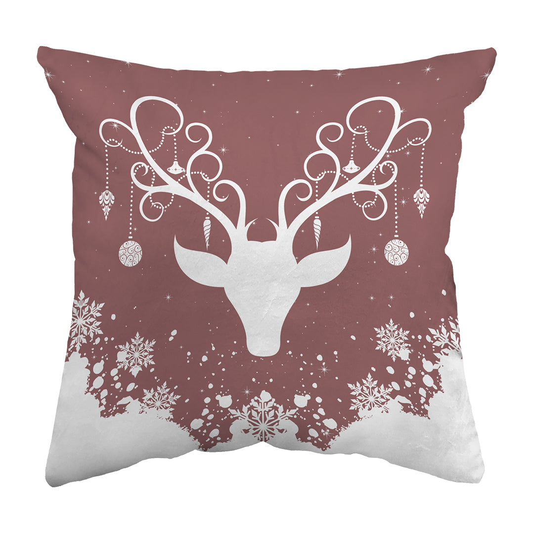 Zippered Pillow Yule Stag