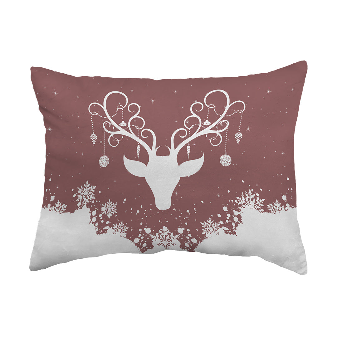 Zippered Pillow Shell Yule Stag