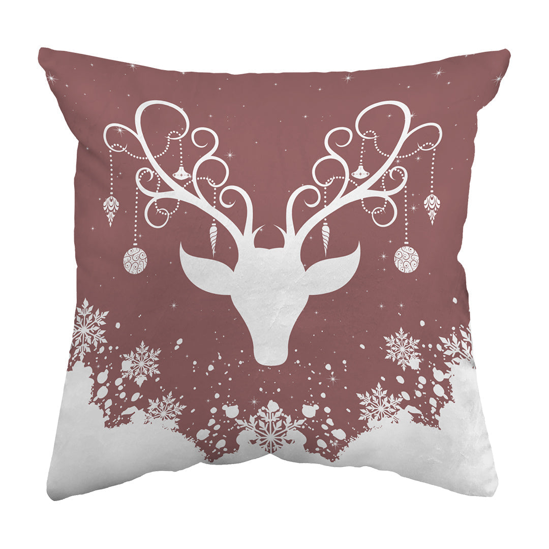 Throw Pillow Yule Stag