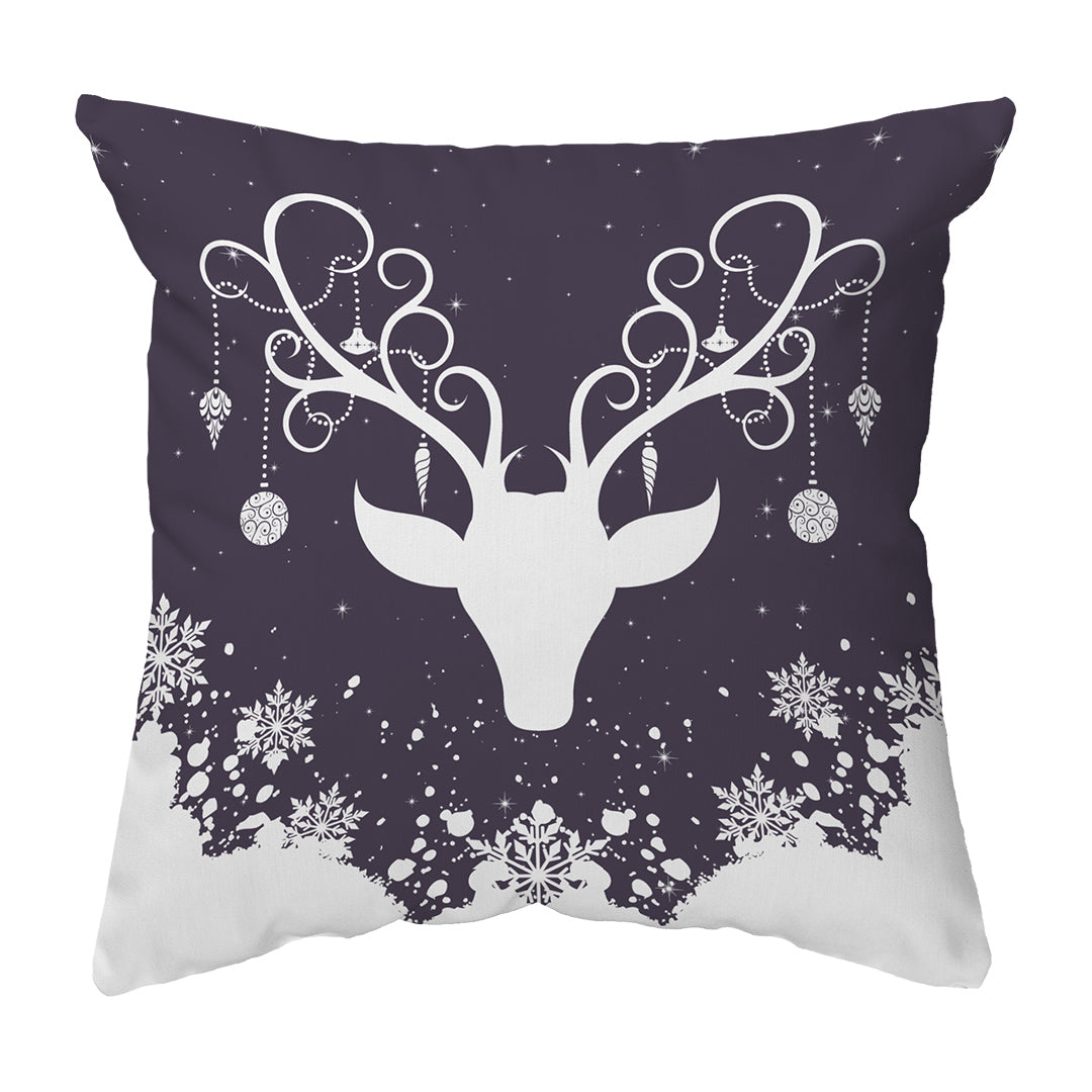 Throw Pillow Yule Stag