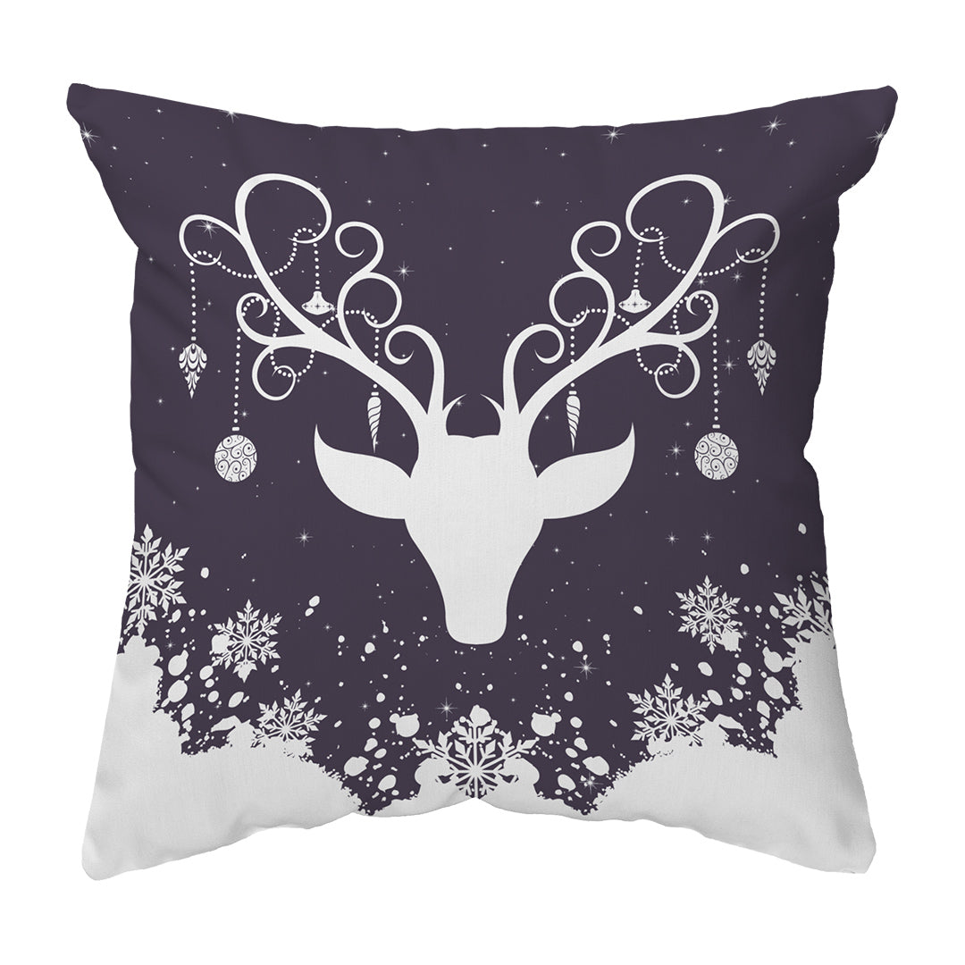Throw Pillow Yule Stag