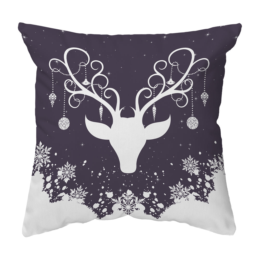 Zippered Pillow Yule Stag