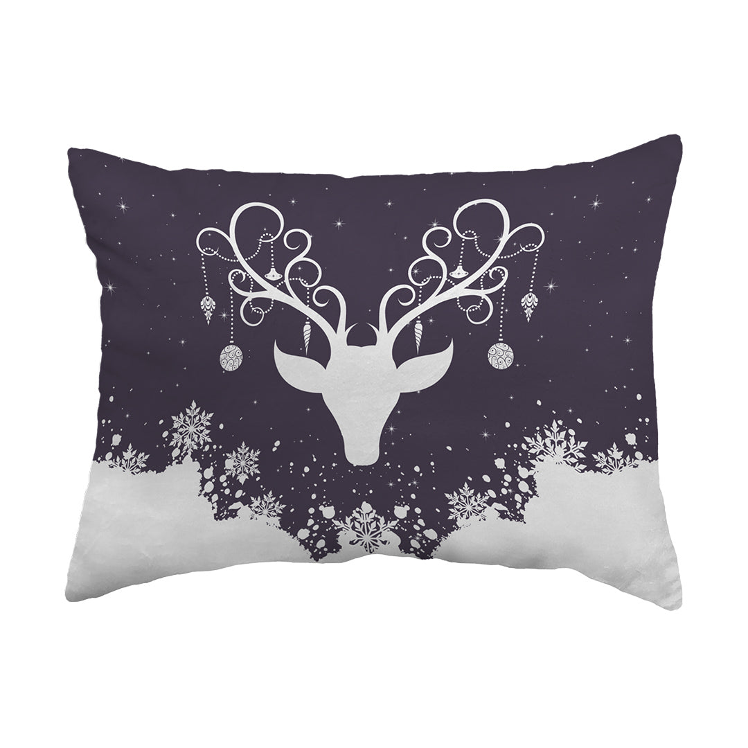 Zippered Pillow Yule Stag