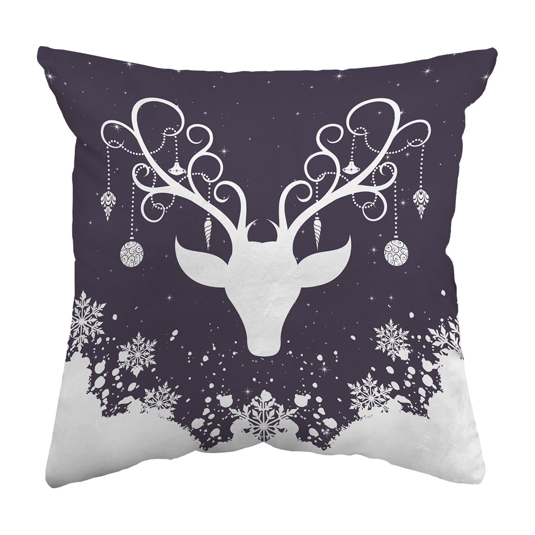 Zippered Pillow Yule Stag