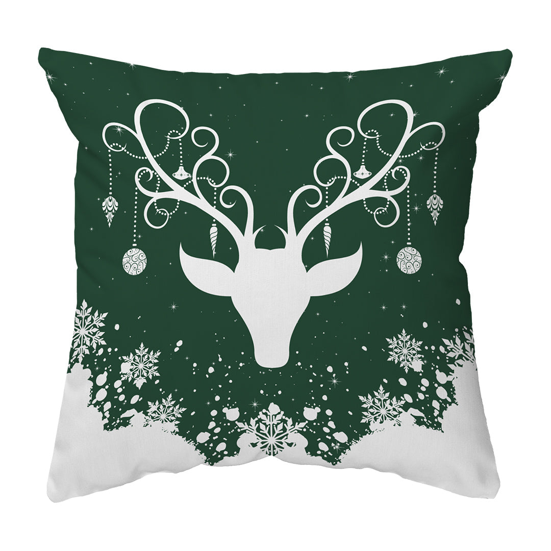 Zippered Pillow Yule Stag
