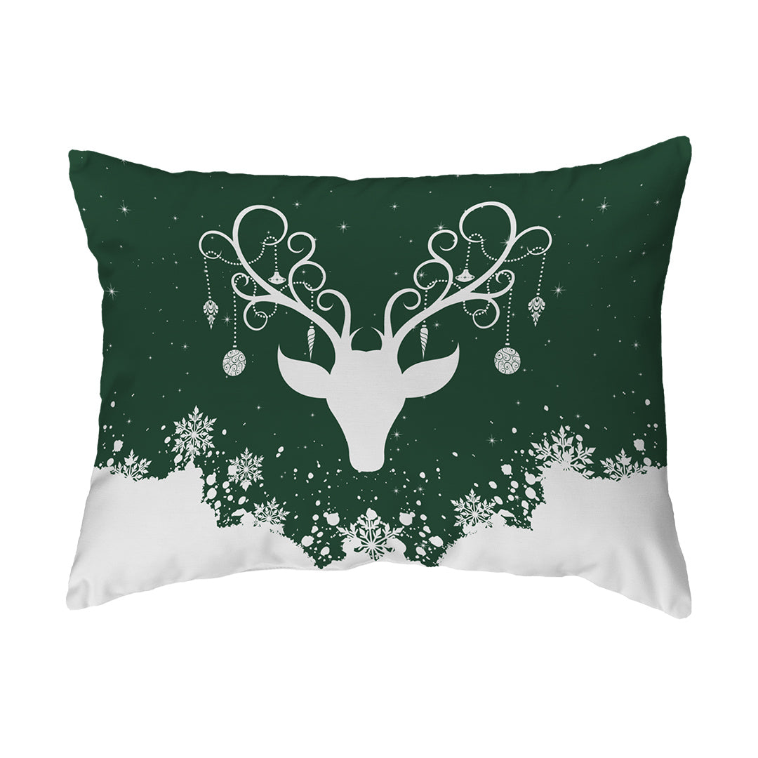 Throw Pillow Yule Stag