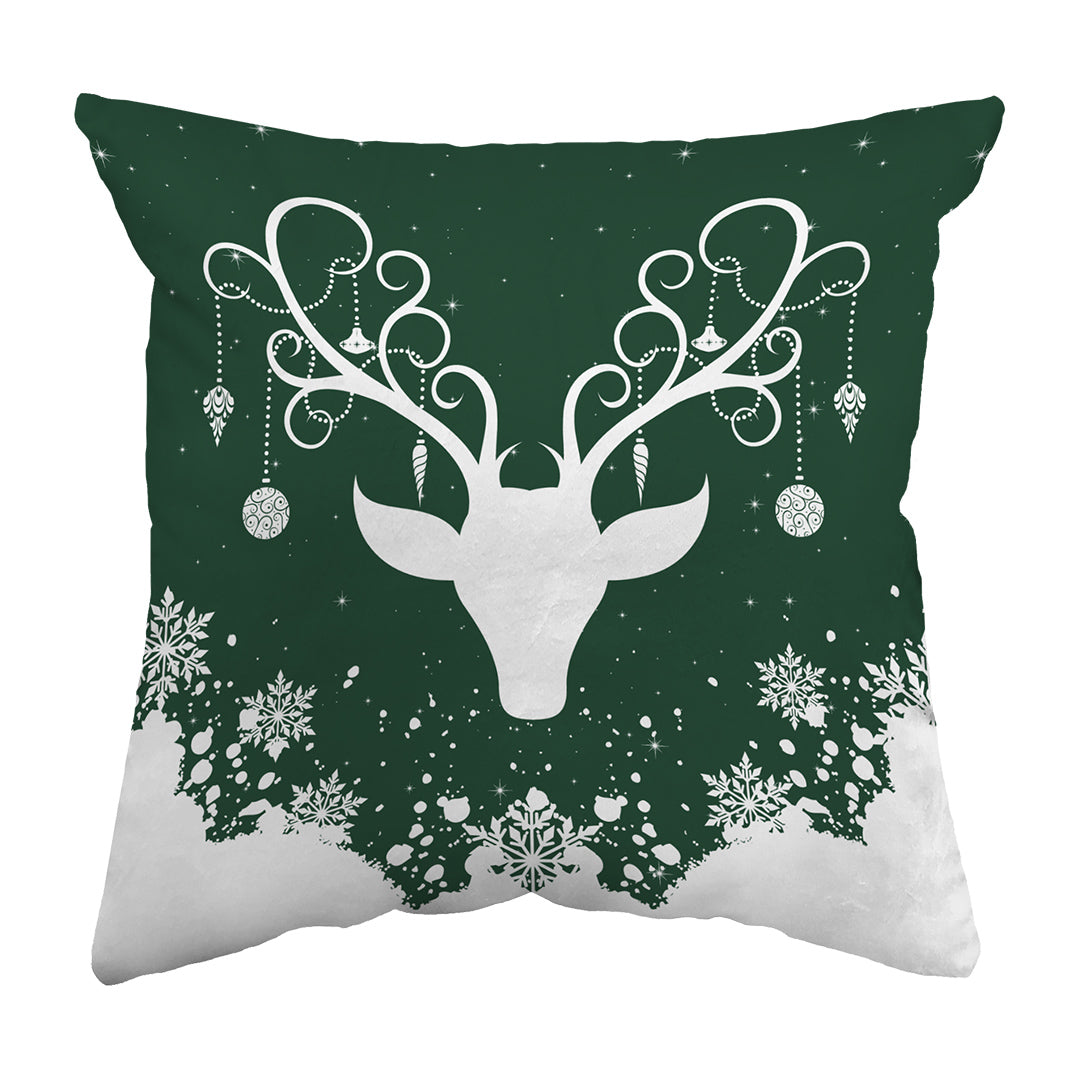 Zippered Pillow Yule Stag