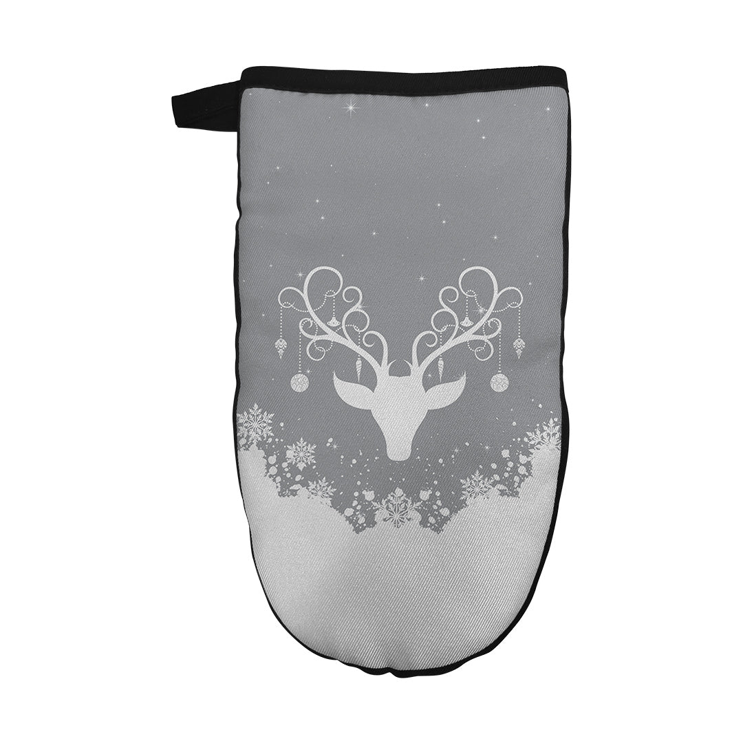 Oven Mitt Yule Stag