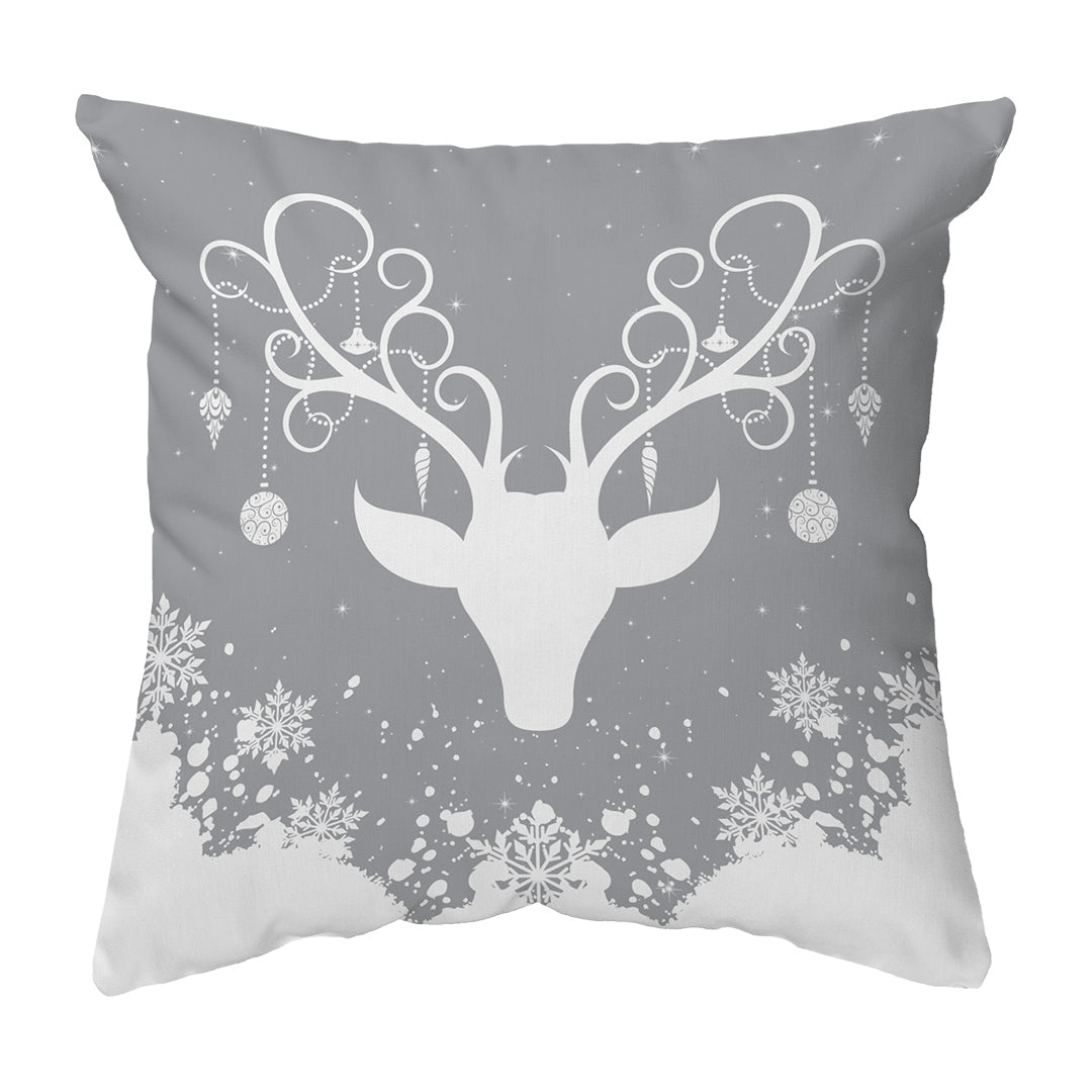 Zippered Pillow Yule Stag
