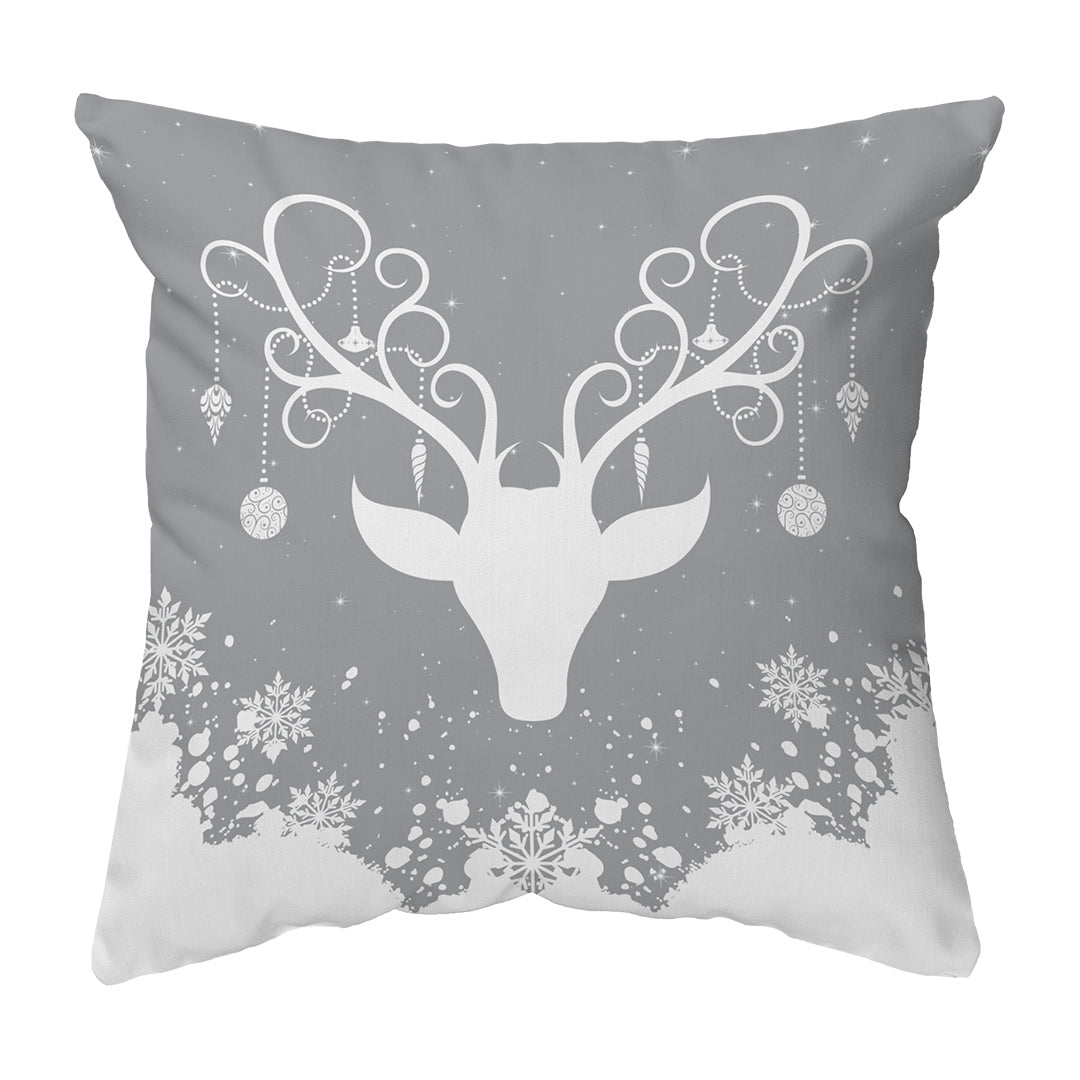 Zippered Pillow Yule Stag