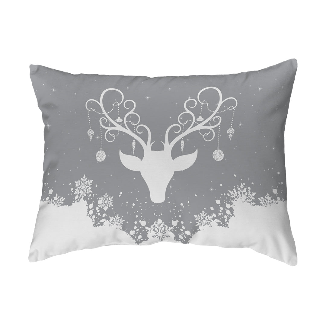 Throw Pillow Yule Stag