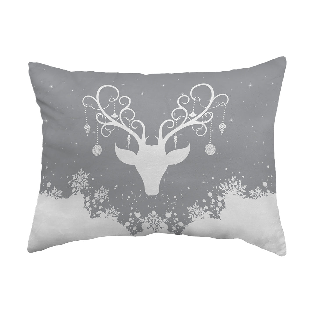 Zippered Pillow Yule Stag