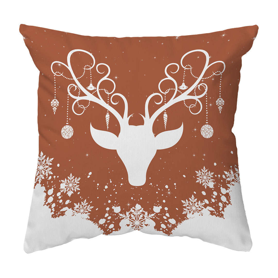 Throw Pillow Yule Stag