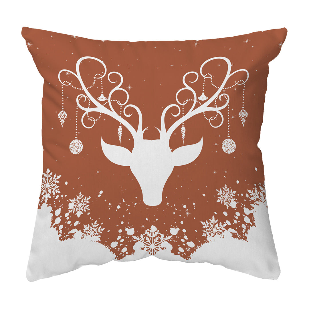 Zippered Pillow Yule Stag