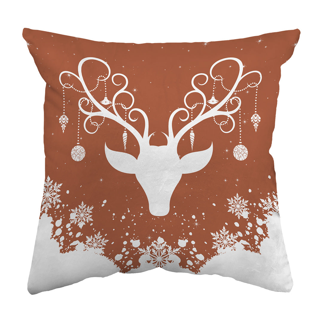 Zippered Pillow Yule Stag