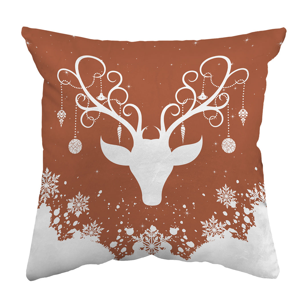 Throw Pillow Yule Stag