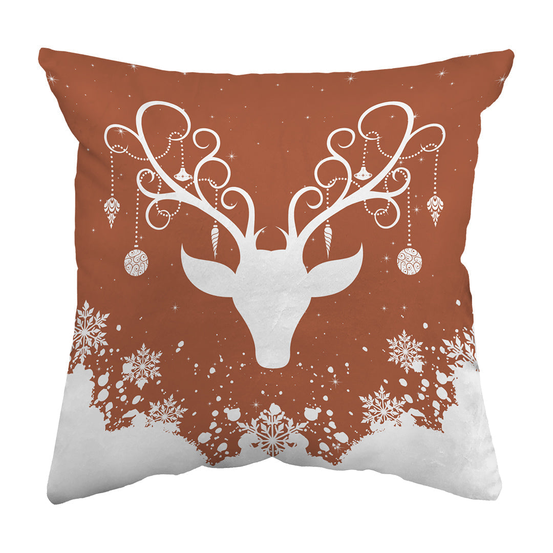 Zippered Pillow Yule Stag