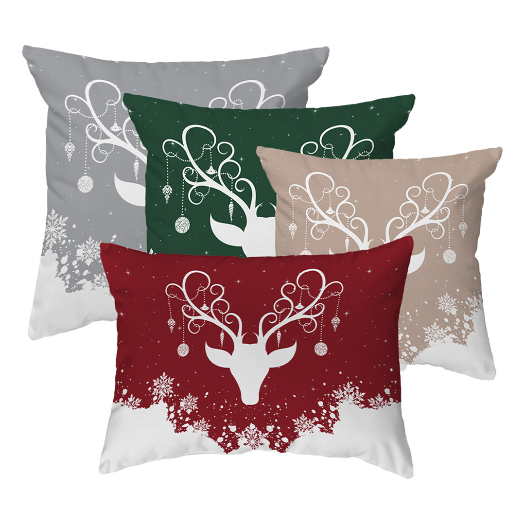 Throw Pillow Yule Stag