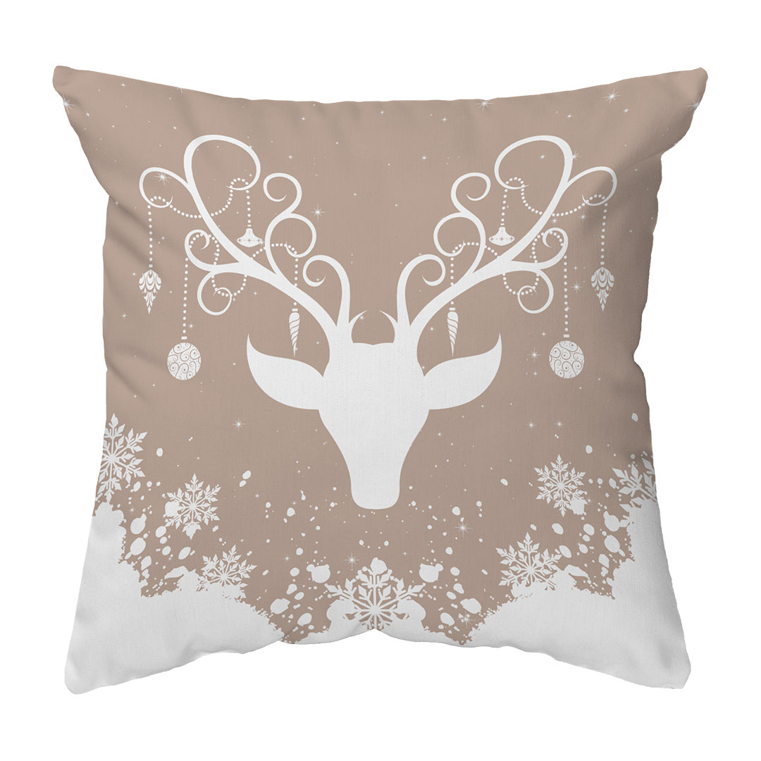 Throw Pillow Yule Stag