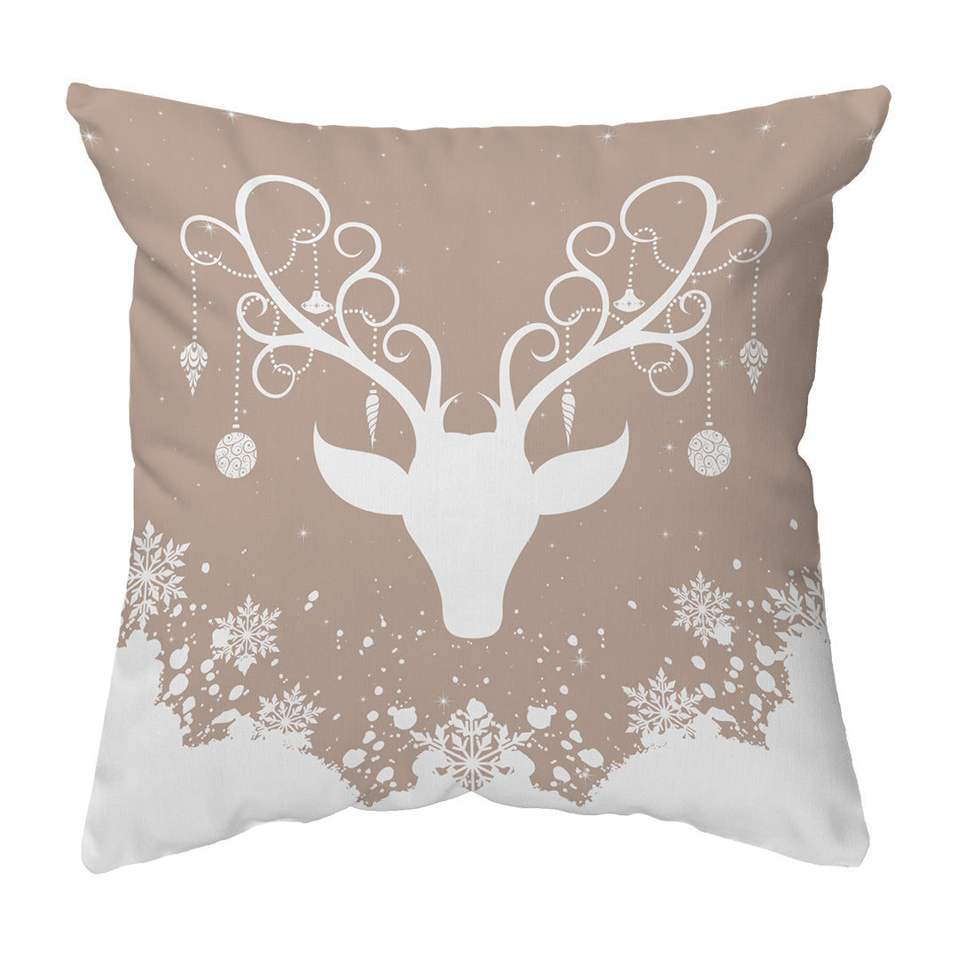 Zippered Pillow Yule Stag