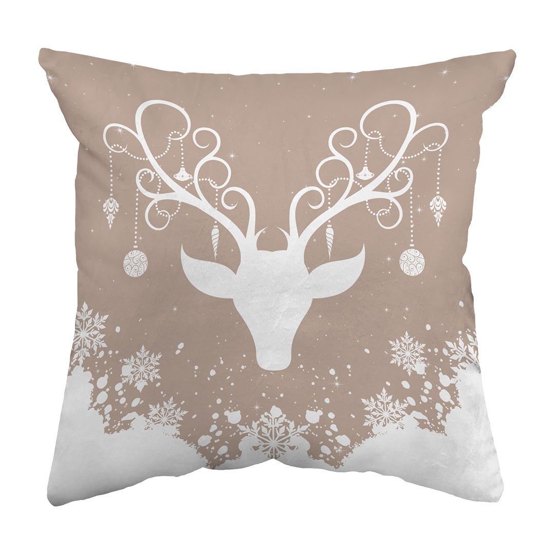 Zippered Pillow Yule Stag
