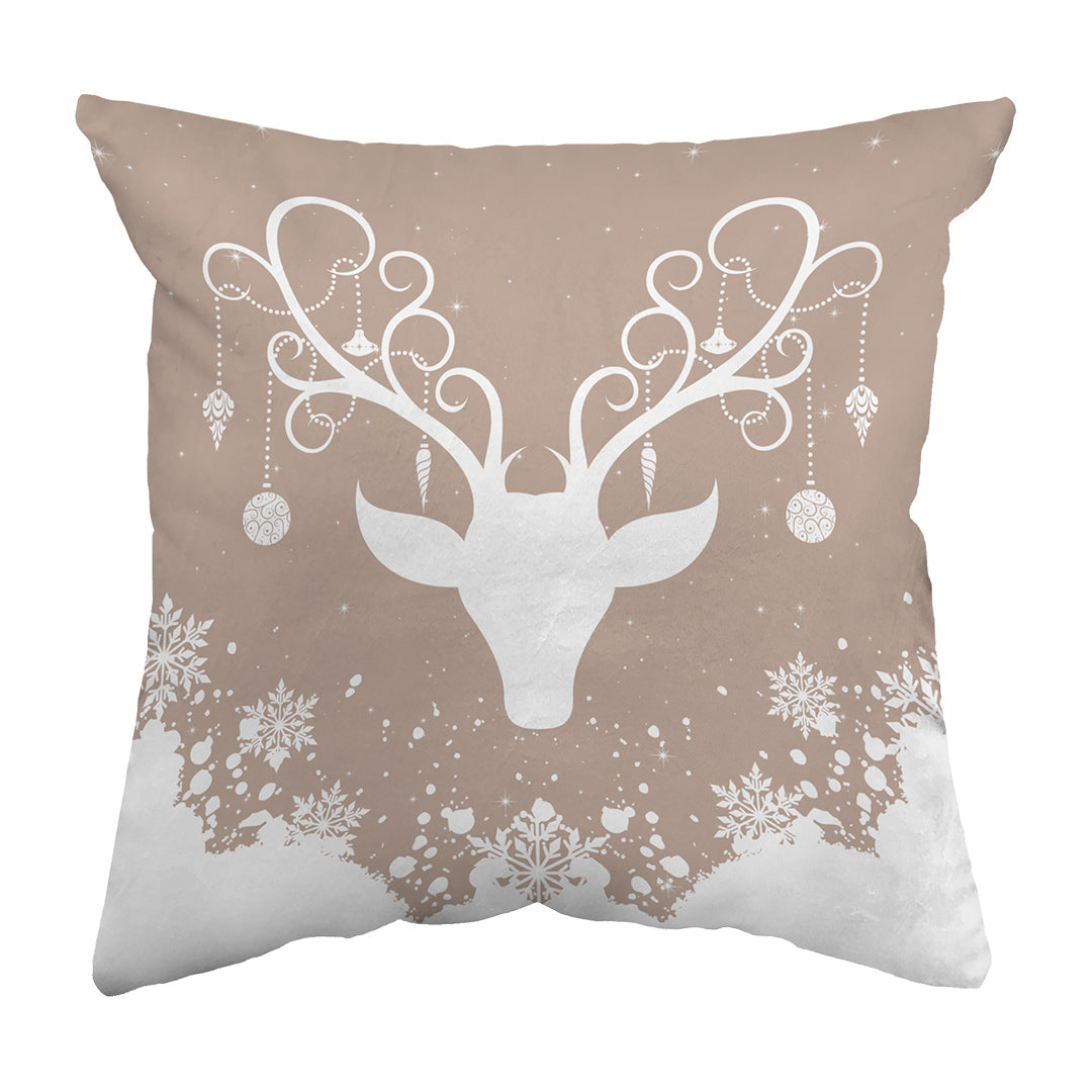 Zippered Pillow Shell Yule Stag