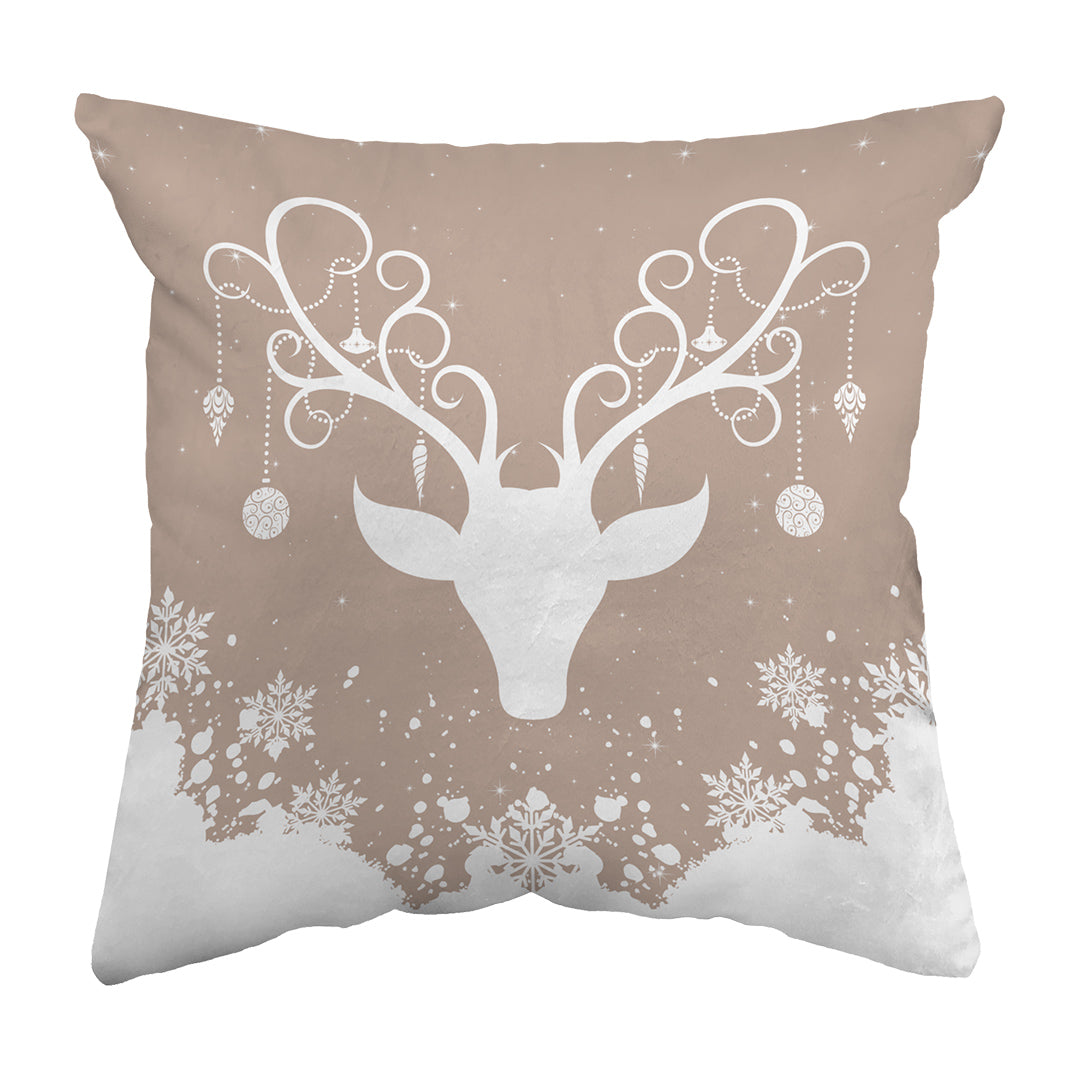 Throw Pillow Yule Stag