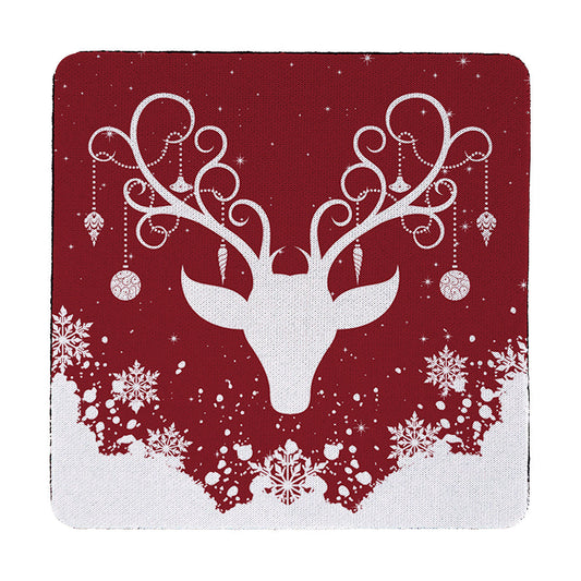 Coaster Yule Stag