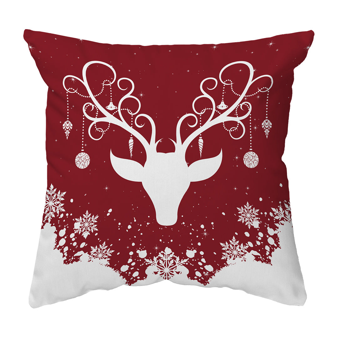 Zippered Pillow Yule Stag