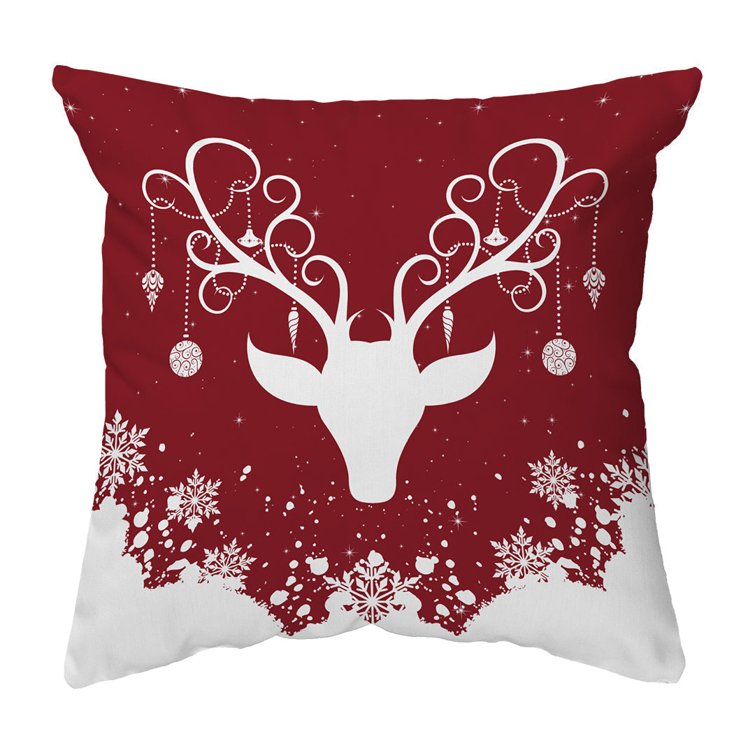 Throw Pillow Yule Stag