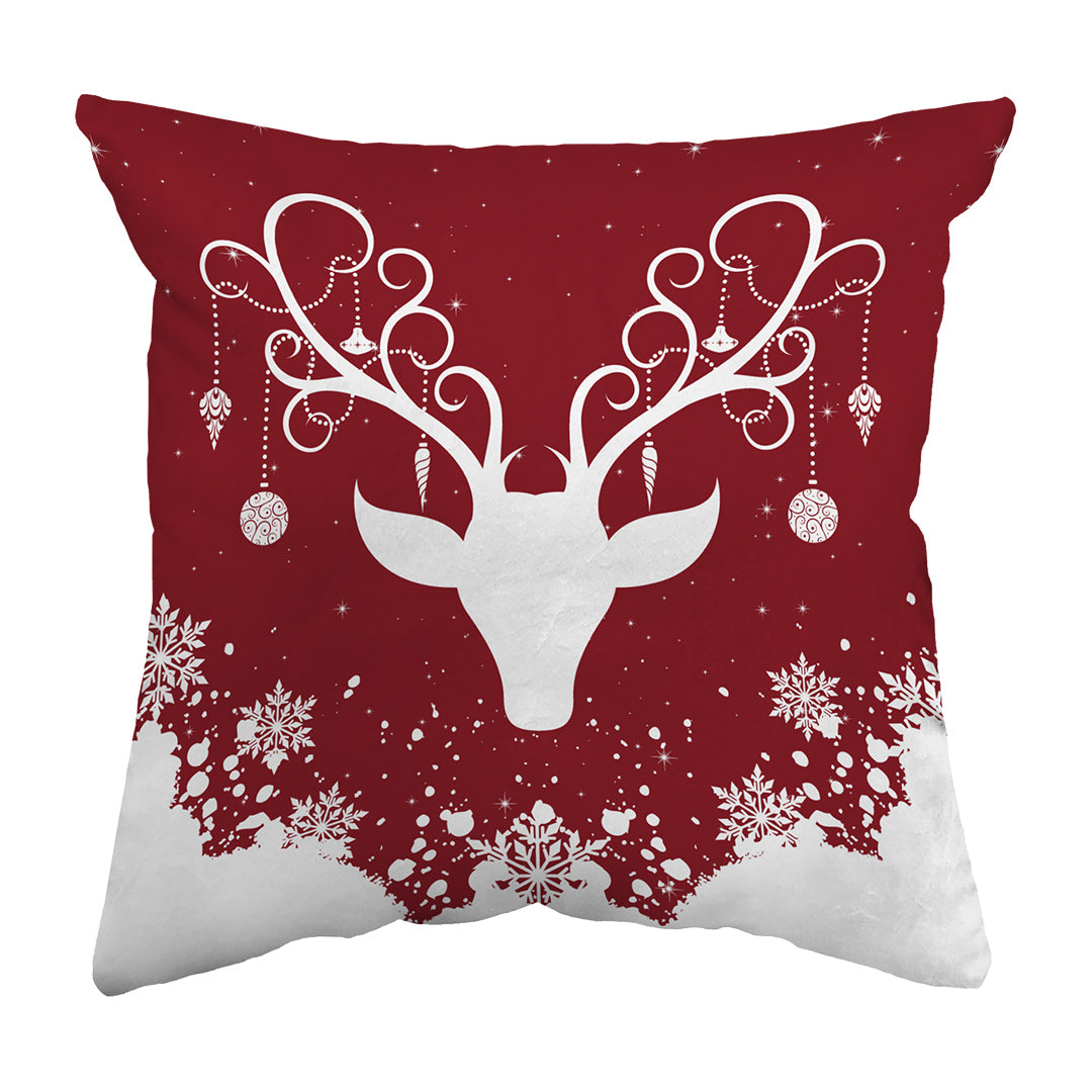 Throw Pillow Yule Stag