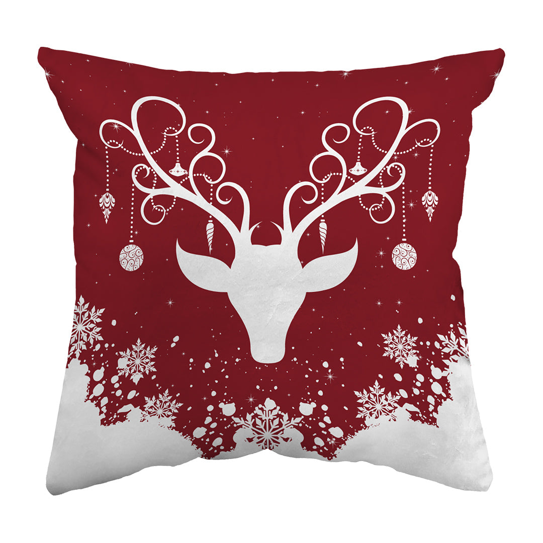 Zippered Pillow Yule Stag