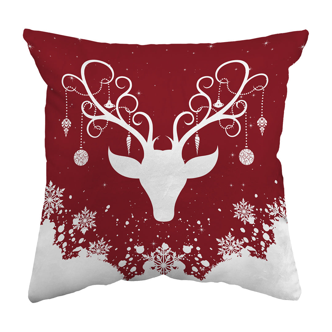 Zippered Pillow Yule Stag