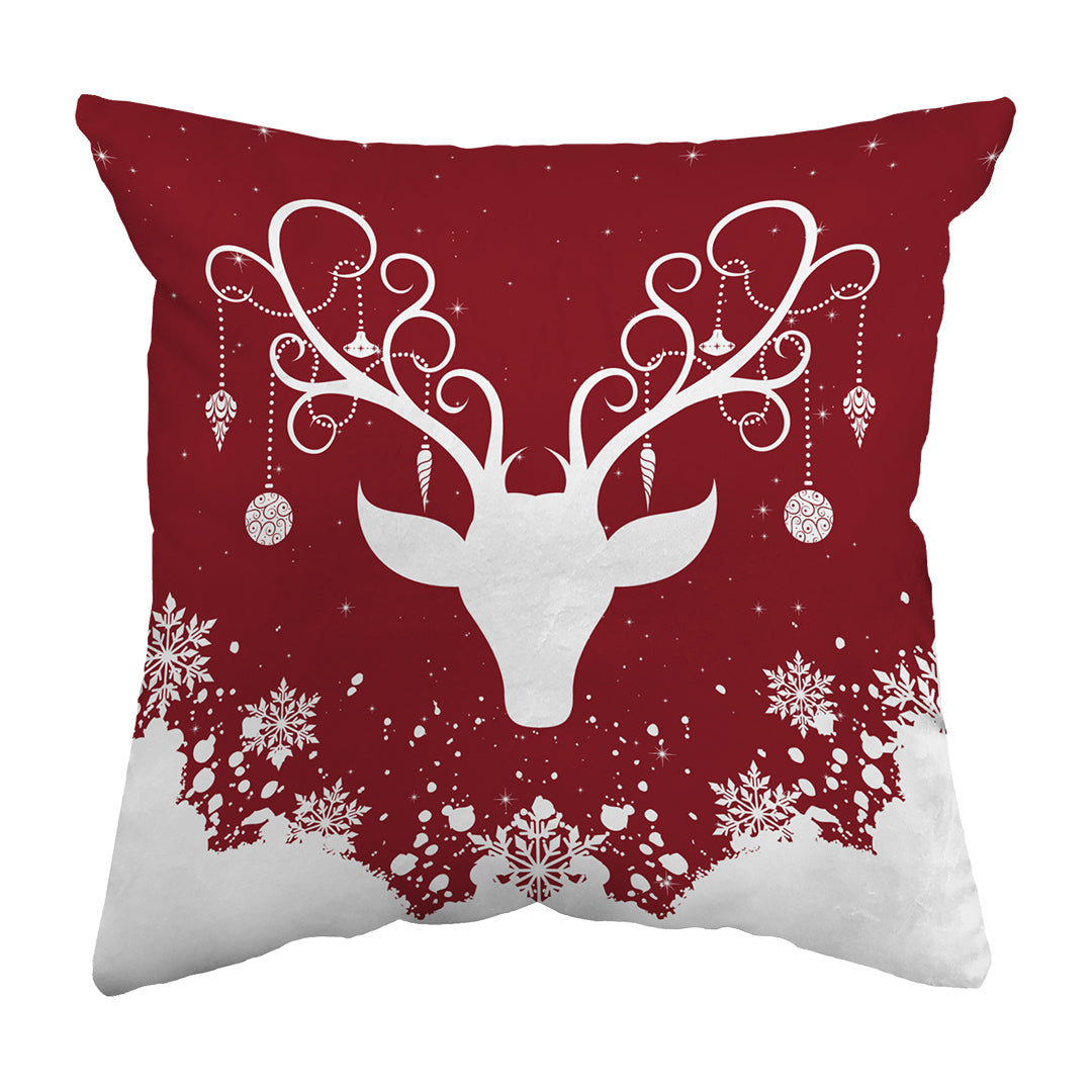 Zippered Pillow Yule Stag