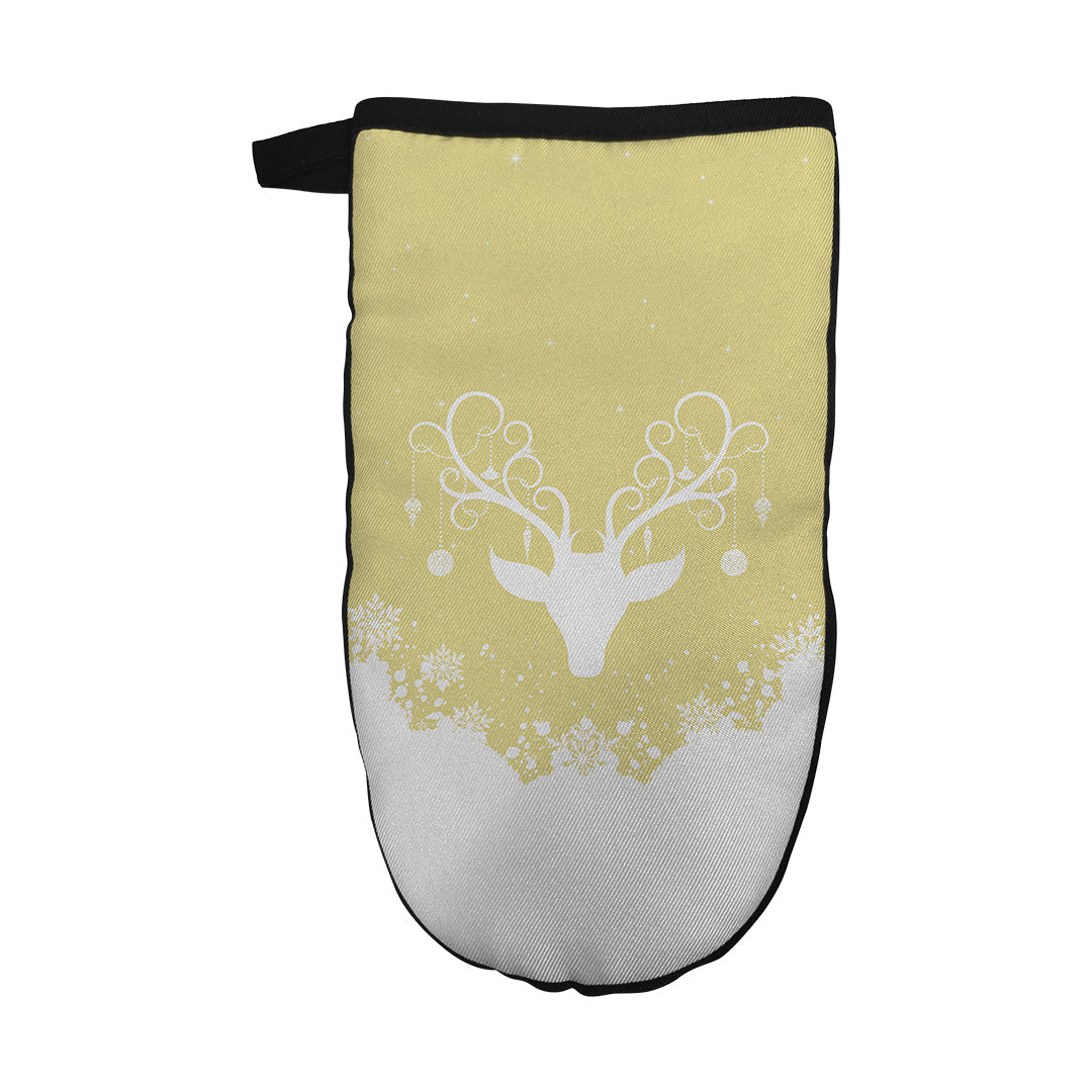 Oven Mitt Yule Stag