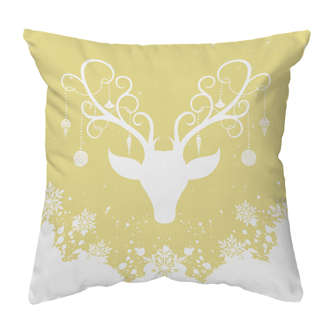 Zippered Pillow Yule Stag