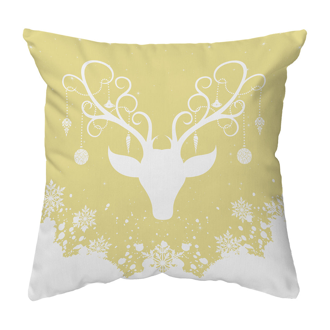Zippered Pillow Yule Stag