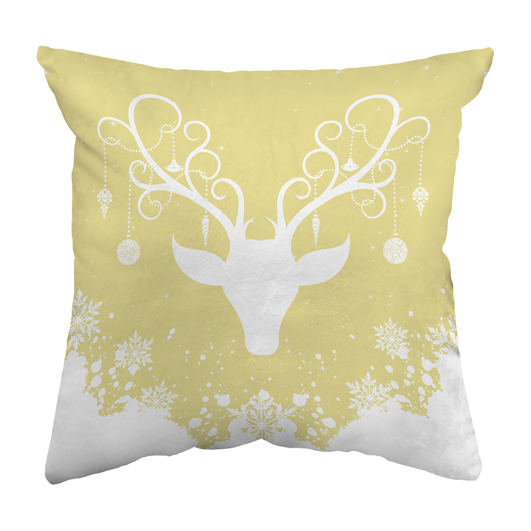 Zippered Pillow Yule Stag