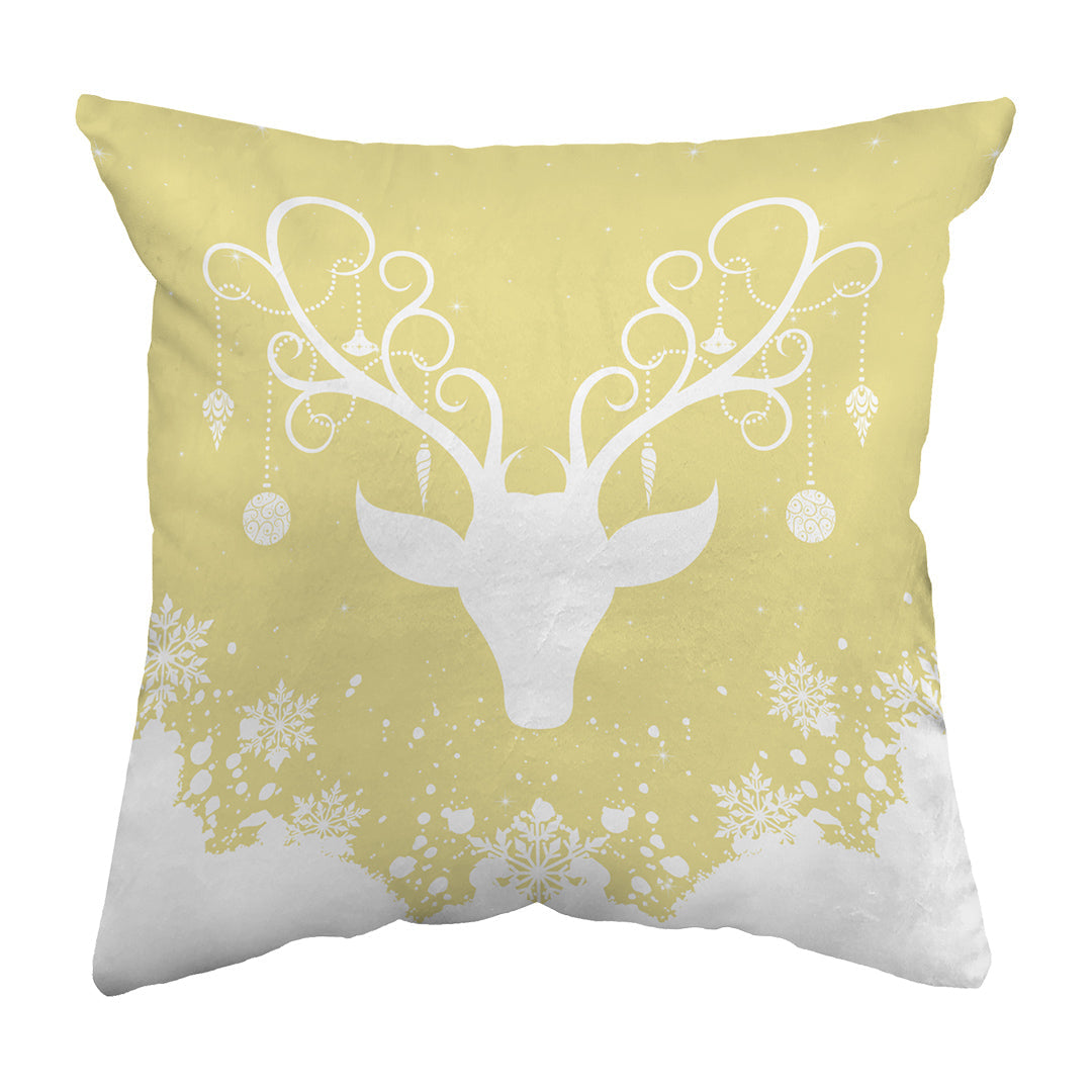 Zippered Pillow Yule Stag