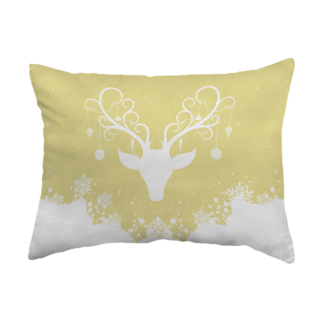 Throw Pillow Yule Stag