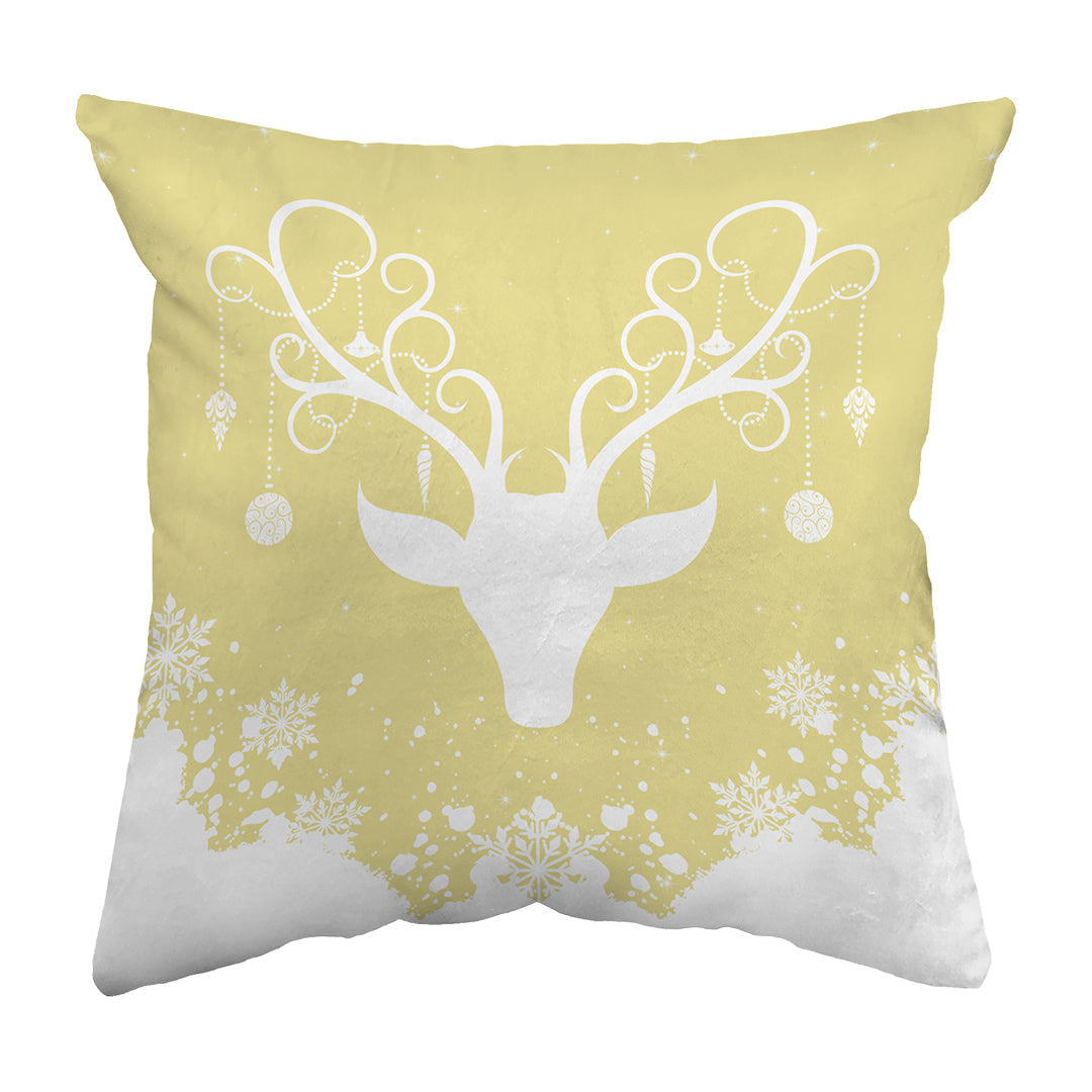 Throw Pillow Yule Stag