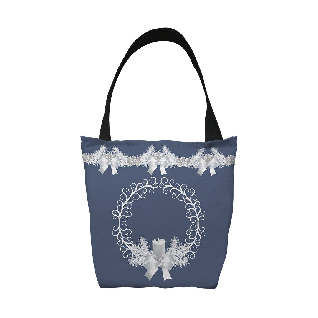 Tote Bags Yule Wreath