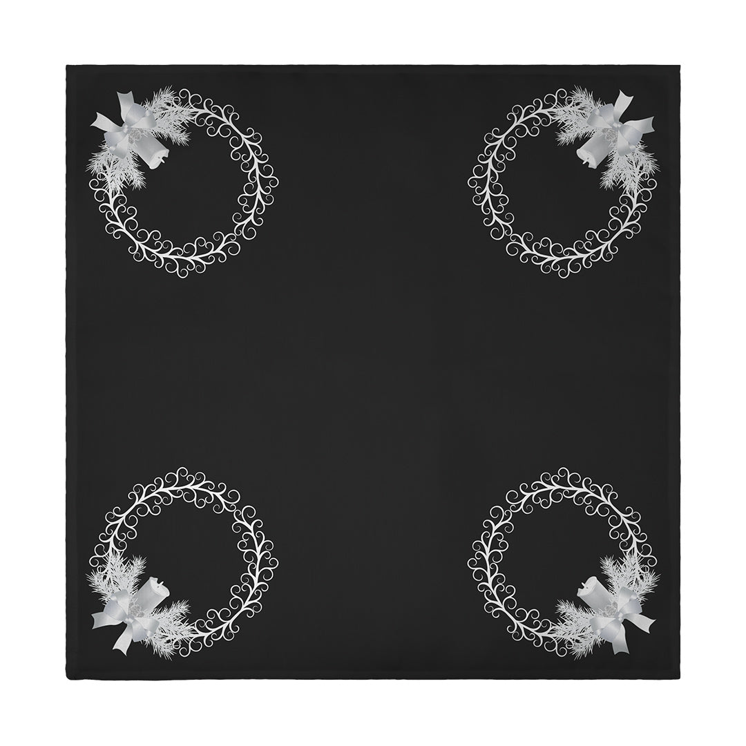 Napkin Yule Wreath