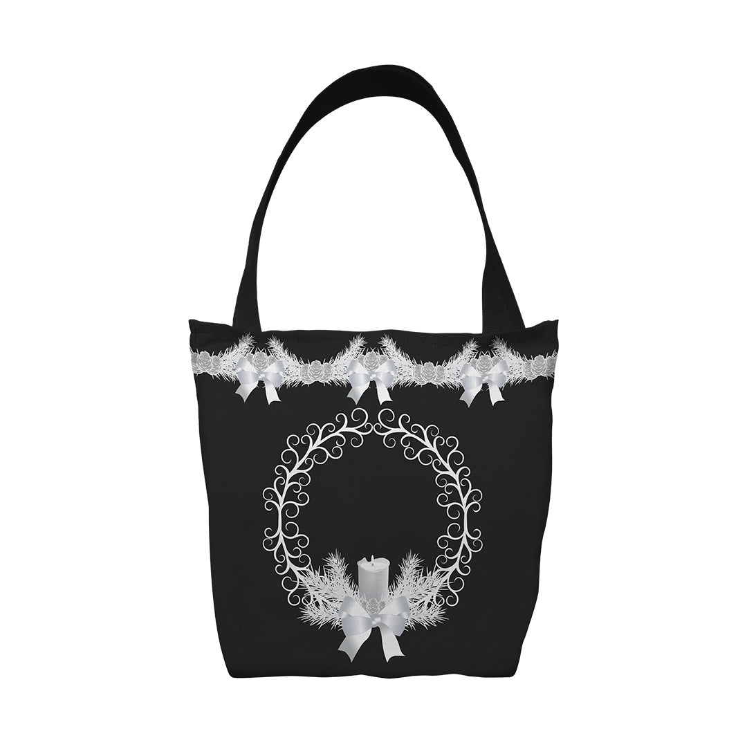 Tote Bags Yule Wreath