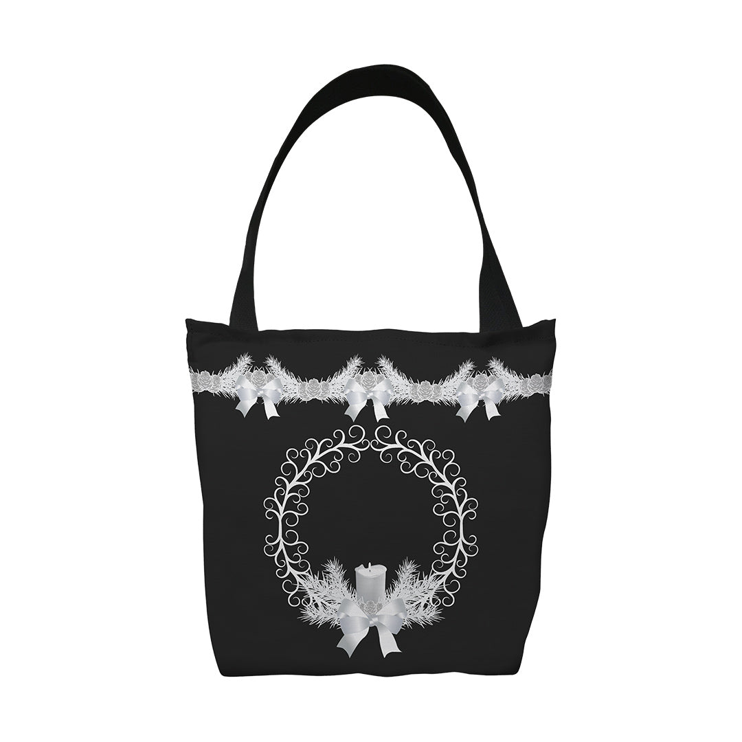 Tote Bags Yule Wreath