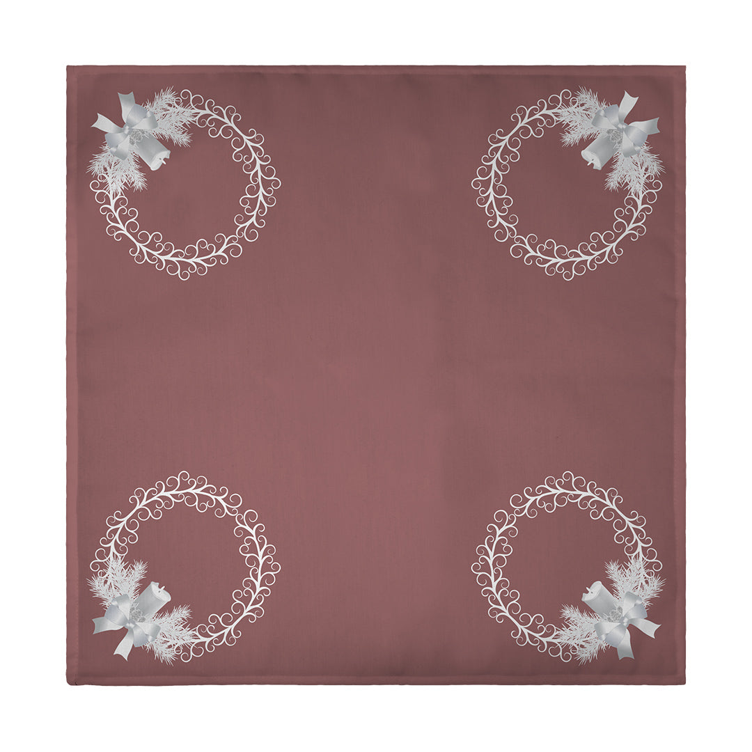 Napkin Yule Wreath