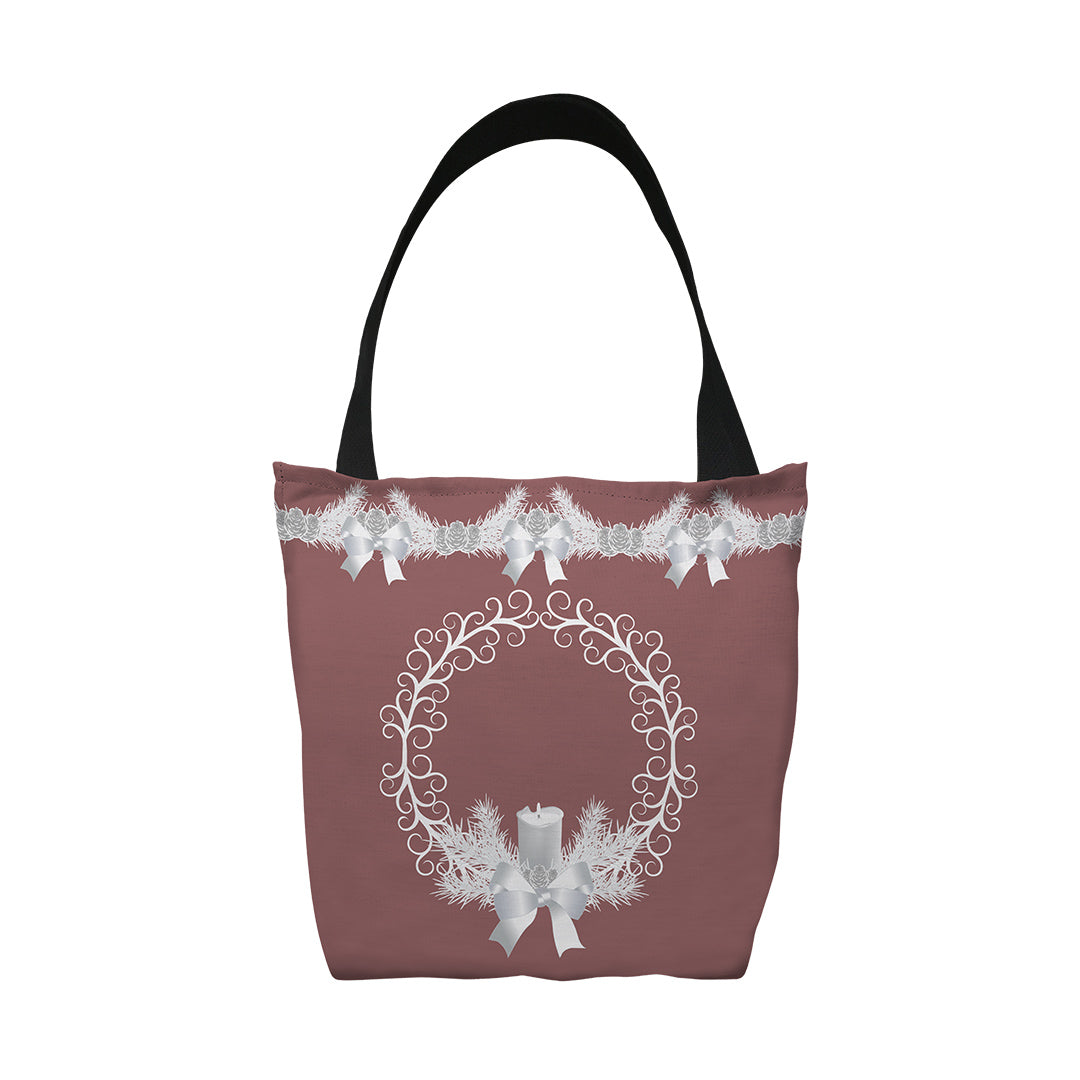 Tote Bags Yule Wreath