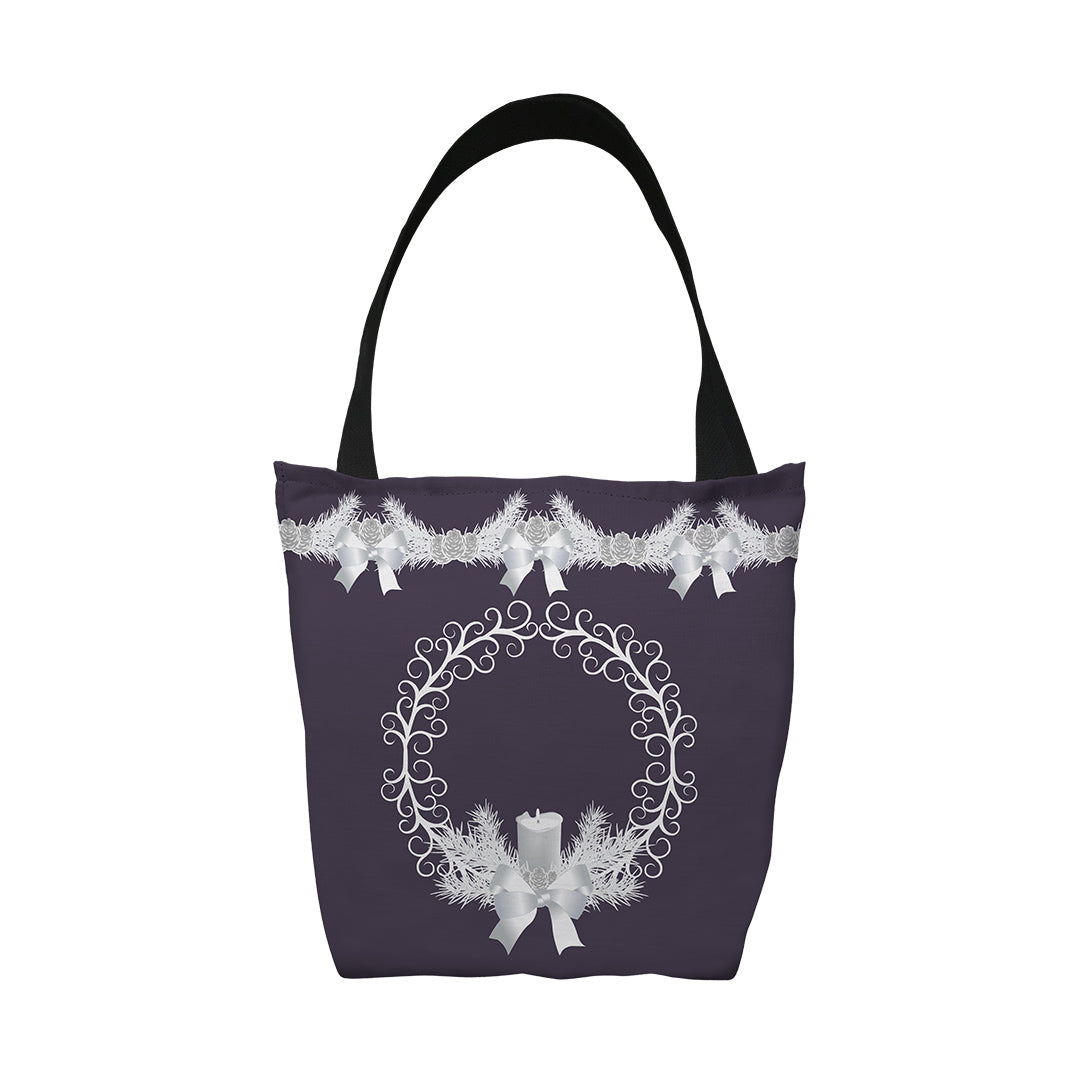 Tote Bags Yule Wreath