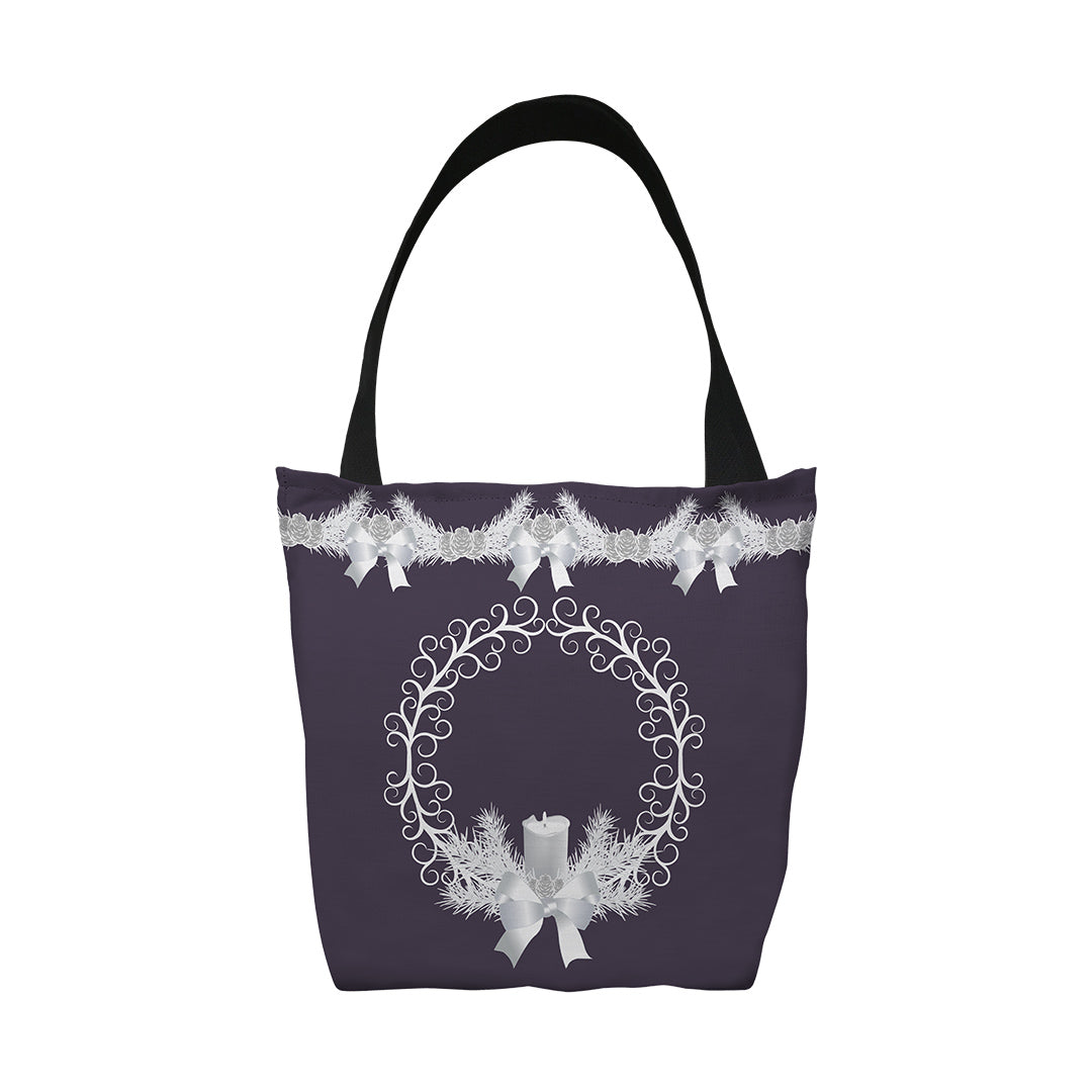 Tote Bags Yule Wreath